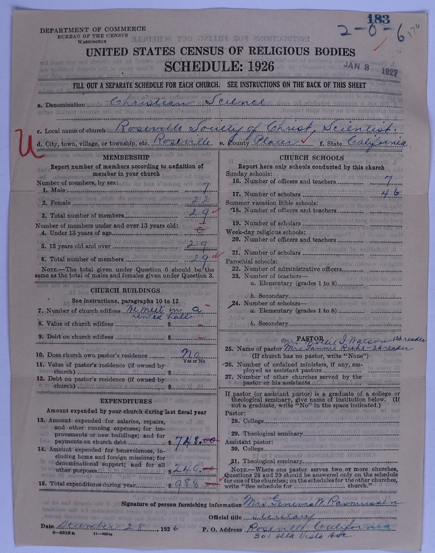 Scan of Church of Christ, Scientist: 183