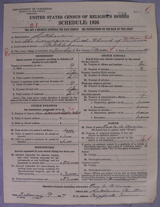 Scan of Norwegian Lutheran Church of America: 744