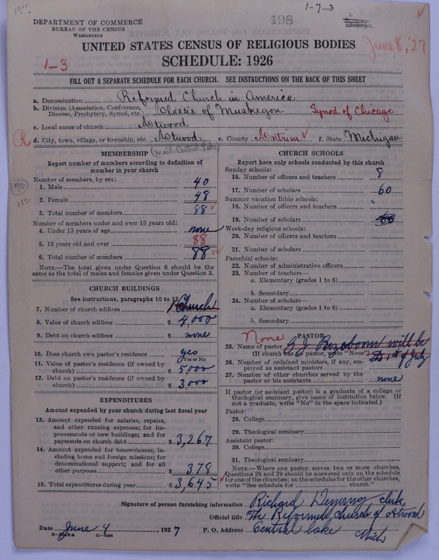Scan of Reformed Church in America: 498