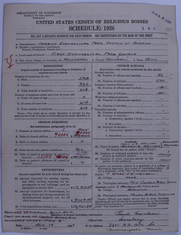 Scan of Swedish Evangelical Free Church of the United States of America: 37