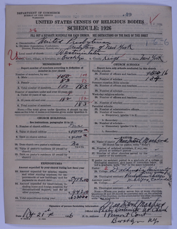 Scan of United Presbyterian Church of North America: 49
