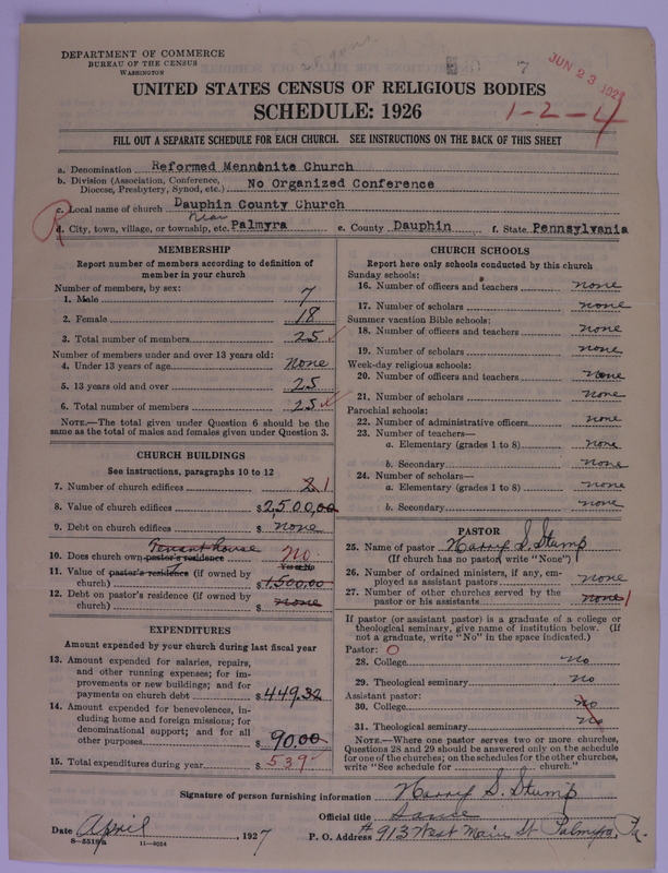 Scan of Reformed Mennonite Church: 7