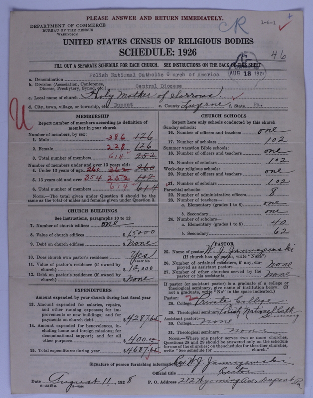Scan of Polish National Catholic Church of America: 46