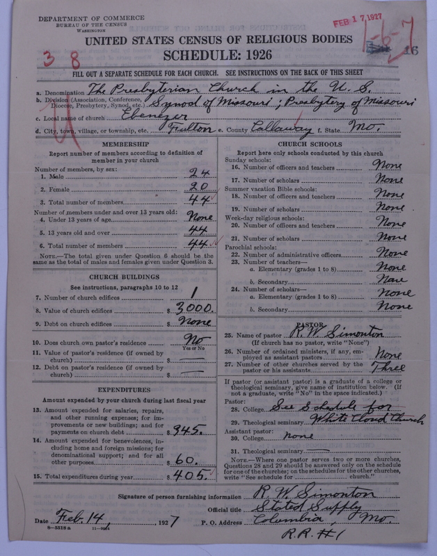 Scan of Presbyterian Church in the United States: 16