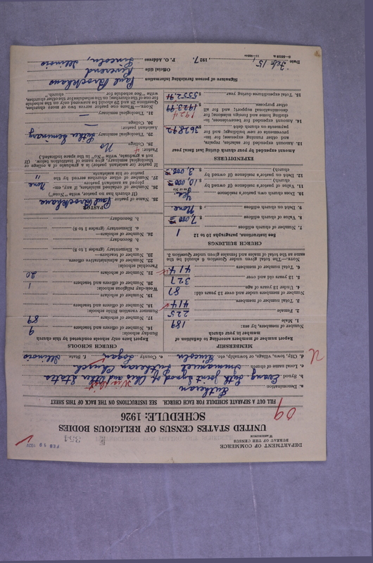 Scan of Synod of the Reformed Presbyterian Church of North America: 354