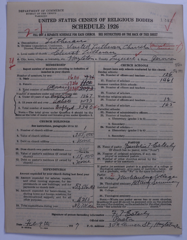 Scan of United Lutheran Church in America: 1242
