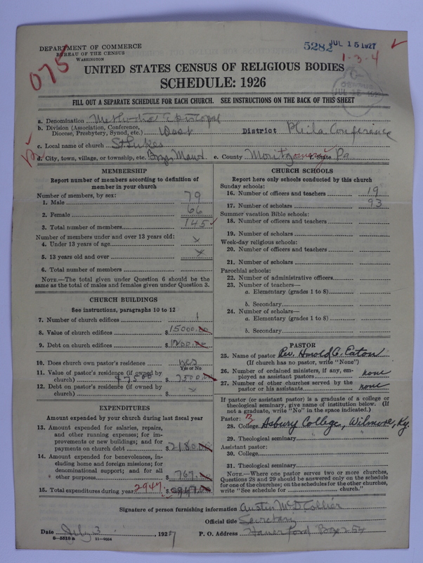 Scan of Methodist Episcopal Church: 5282