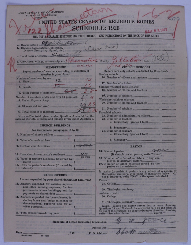 Scan of Presbyterian Church in the United States of America: 3570