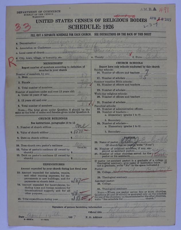 Scan of Landmark Baptist of America: 491