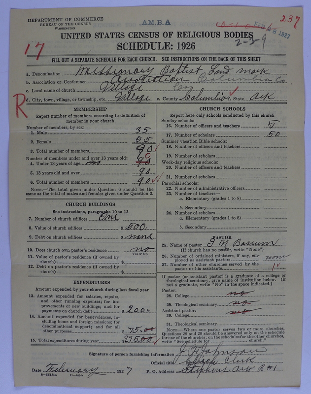 Scan of Landmark Baptist of America: 237
