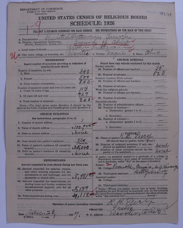 Scan of United Lutheran Church in America: 2151