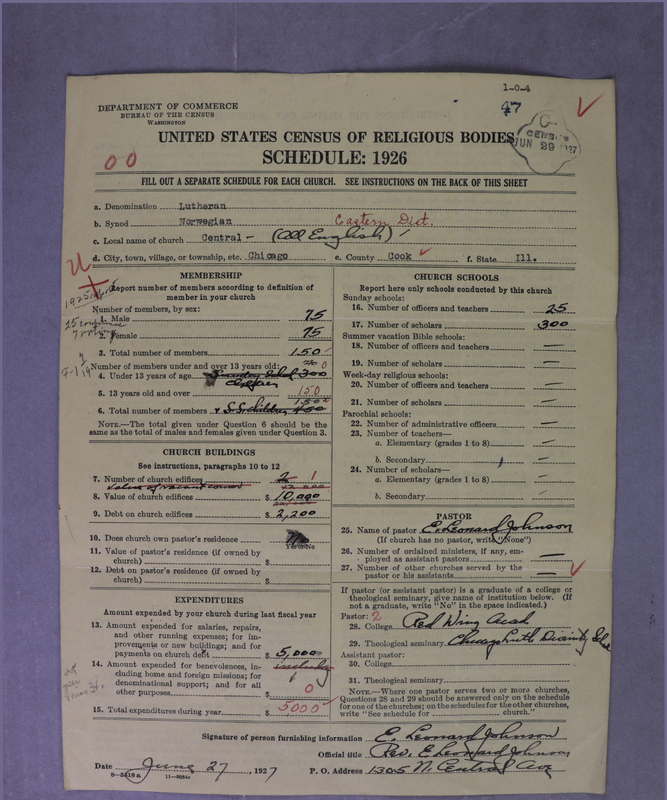 Scan of Norwegian Lutheran Church of America: 47