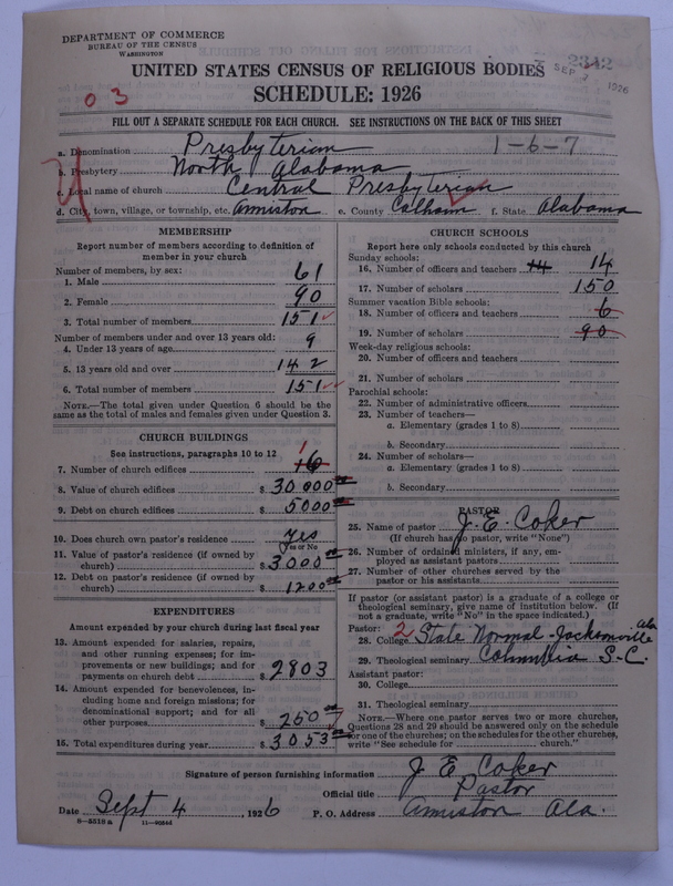 Scan of Presbyterian Church in the United States: 2342