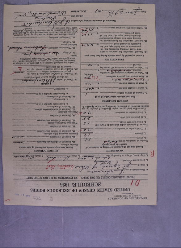 Scan of Synod of the Reformed Presbyterian Church of North America: 721