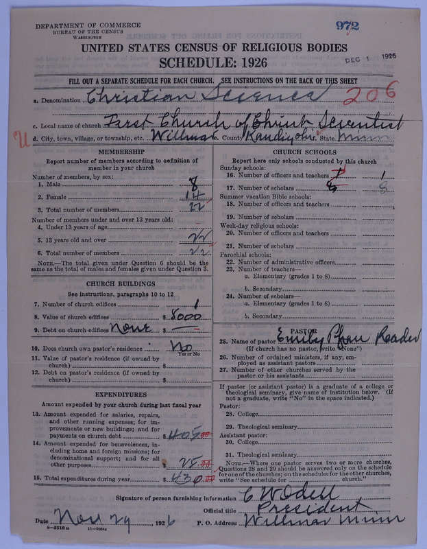 Scan of Church of Christ, Scientist: 972