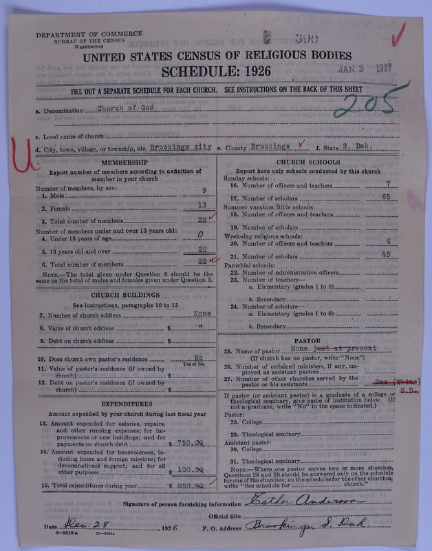 Scan of Church of God (Headquarters, Anderson, Ind.): 390