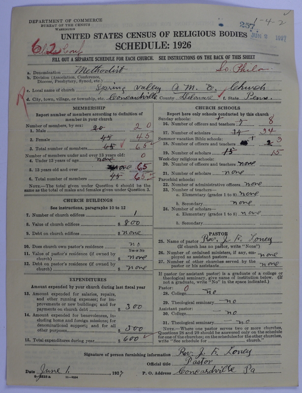 Scan of African Methodist Episcopal Church: 257