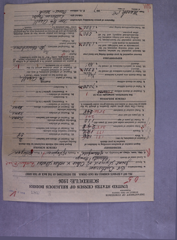 Scan of Synod of the Reformed Presbyterian Church of North America: 383