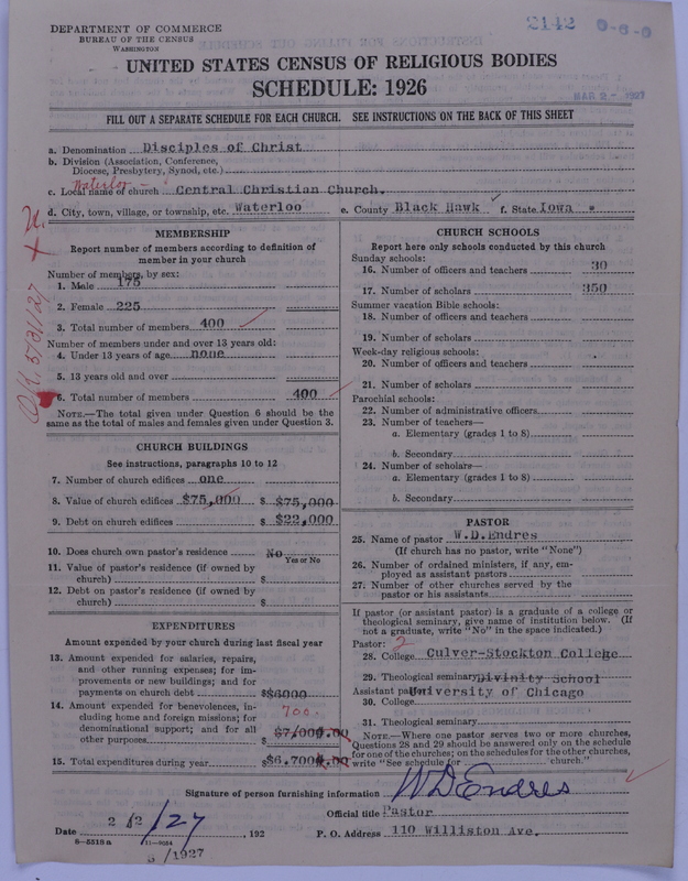 Scan of Disciples of Christ: 2142