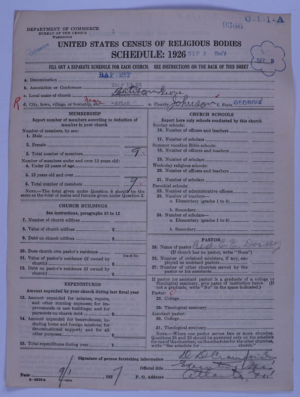 Scan of Negro Baptists: 9366