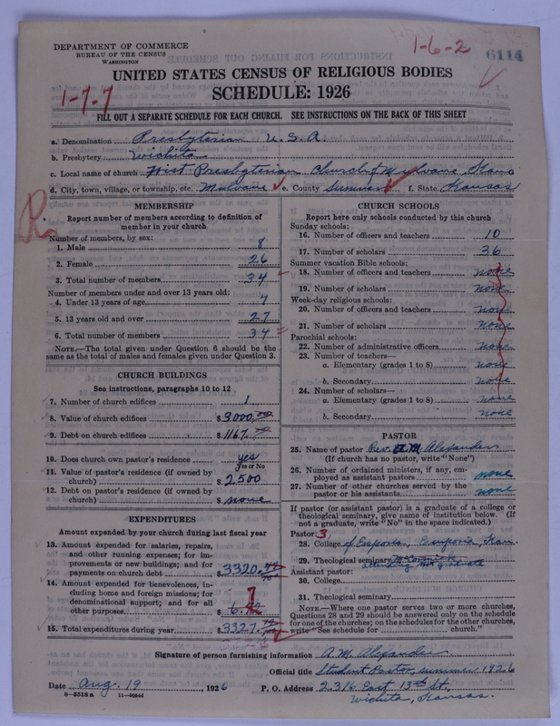 Scan of Presbyterian Church in the United States of America: 6114