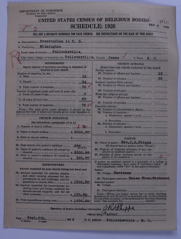 Scan of Presbyterian Church in the United States: 1016