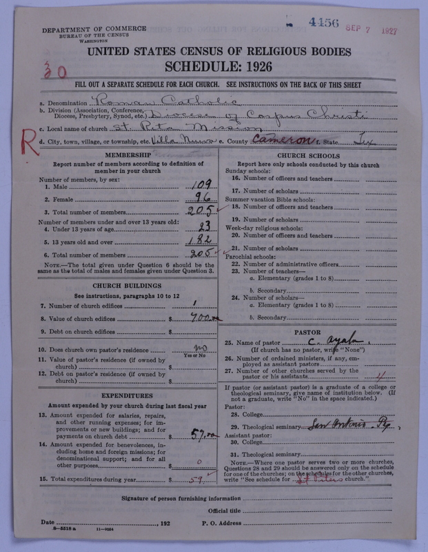 Scan of Roman Catholic Church: 4456