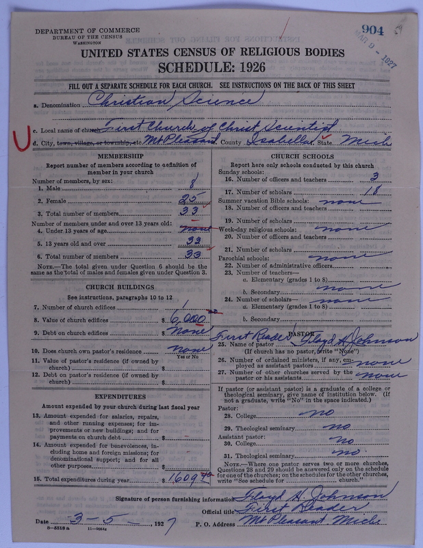Scan of Church of Christ, Scientist: 904