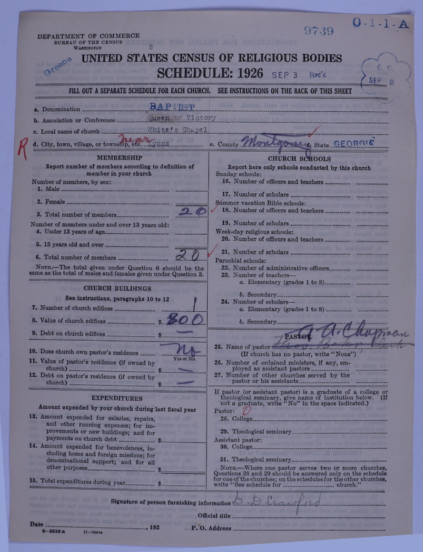Scan of Negro Baptists: 9739