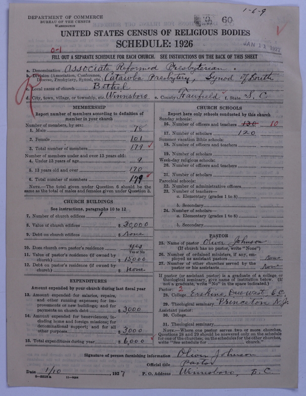 Scan of Associate Reformed Presbyterian Church: 60
