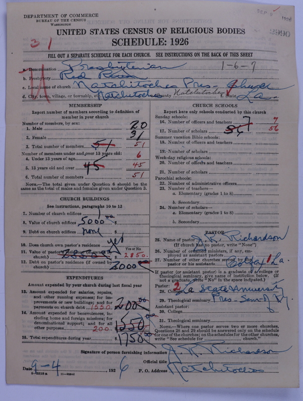 Scan of Presbyterian Church in the United States: 2990