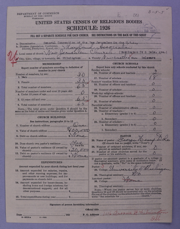 Scan of General Convention of the New Jerusalem in the United States of America: 59