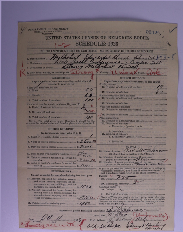 Scan of Methodist Episcopal Church, South: 2342