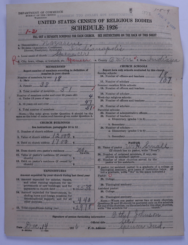 Scan of Church of the Nazarene: 271