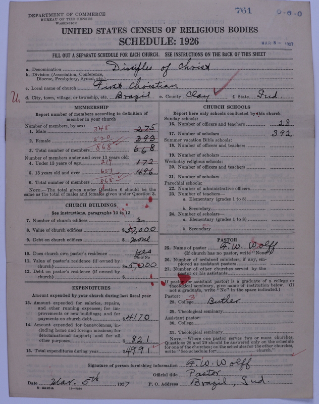 Scan of Disciples of Christ: 761