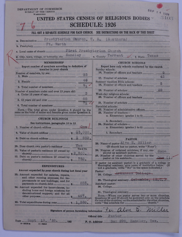Scan of Presbyterian Church in the United States: 3403