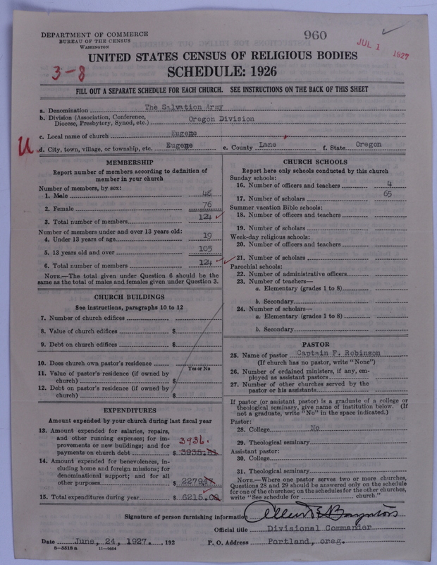 Scan of Salvation Army: 960