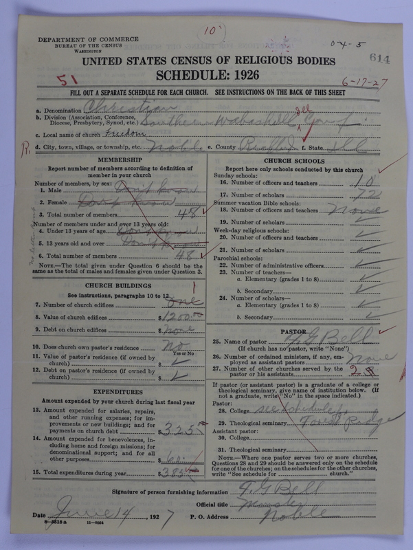 Scan of Christian Church (General Convention of the Christian Church): 614