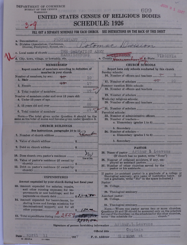 Scan of Salvation Army: 699