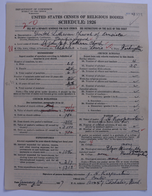 Scan of United Lutheran Church in America: 3571