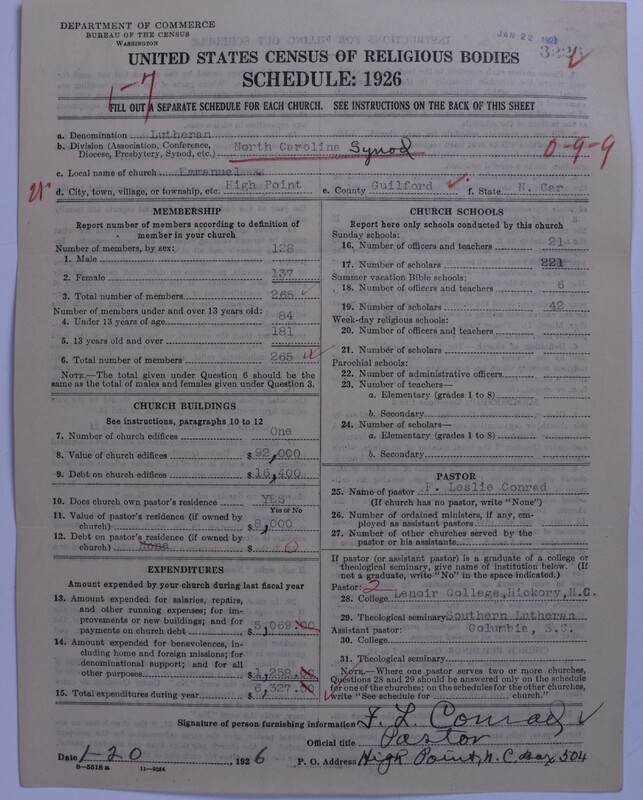 Scan of United Lutheran Church in America: 3226