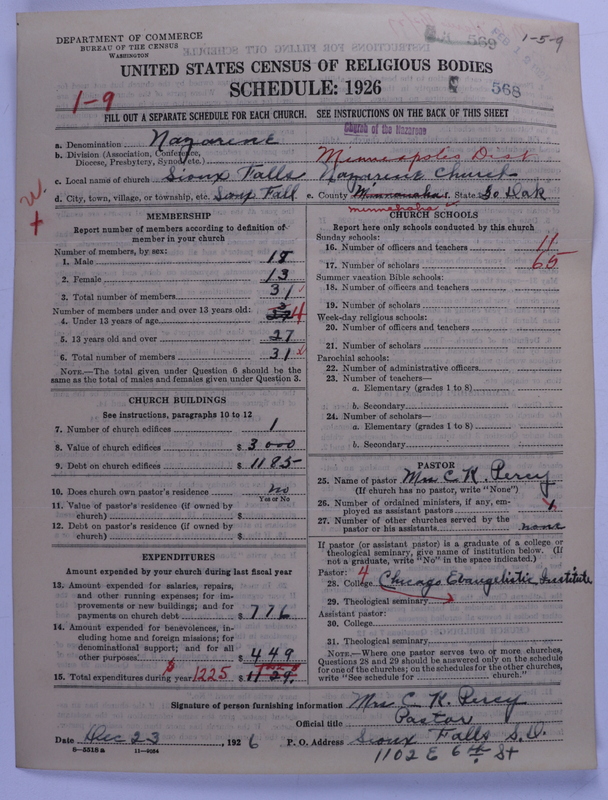 Scan of Church of the Nazarene: 568