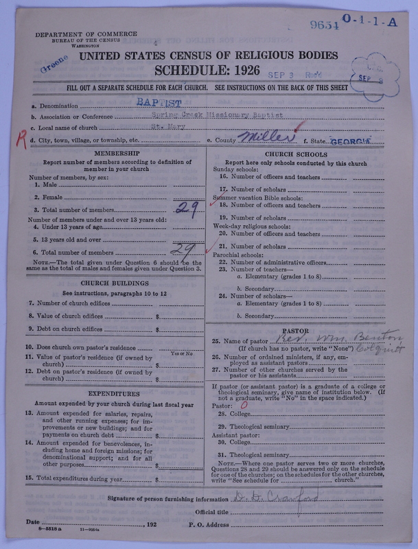Scan of Negro Baptists: 9654