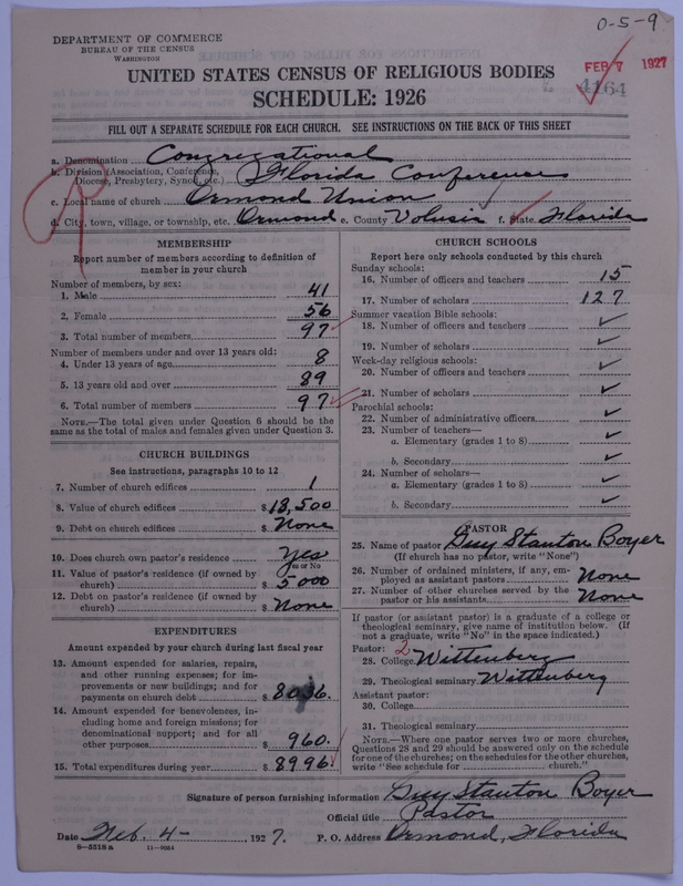 Scan of Congregational Churches: 4164