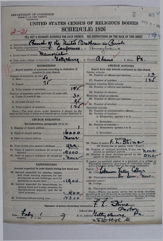 Scan of Church of the United Brethren in Christ: 43