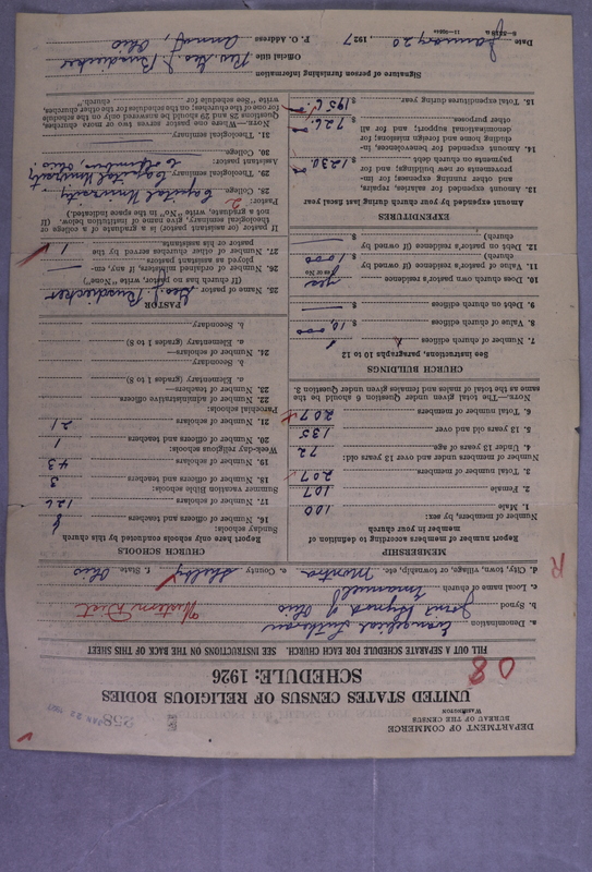 Scan of Synod of the Reformed Presbyterian Church of North America: 258