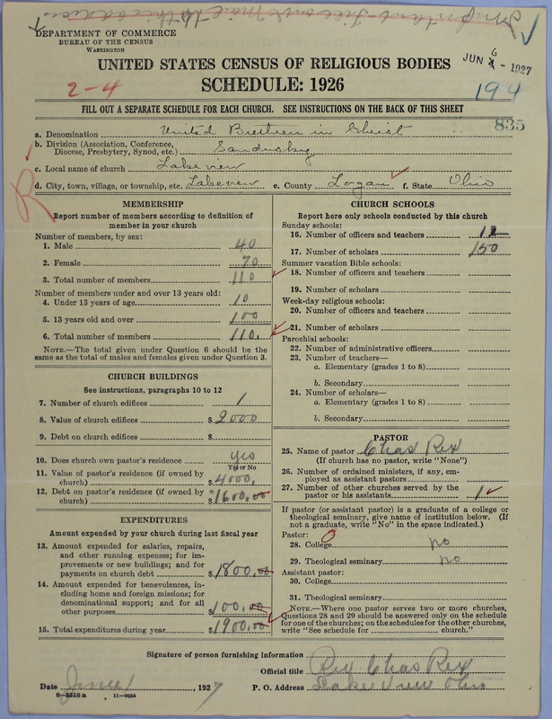 Scan of Church of the United Brethren in Christ: 835