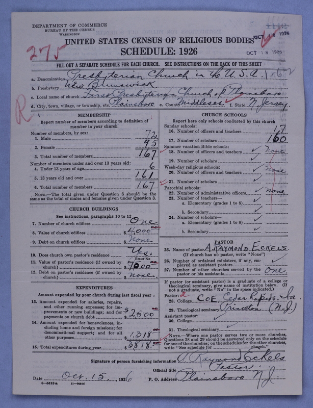 Scan of Presbyterian Church in the United States of America: 1112