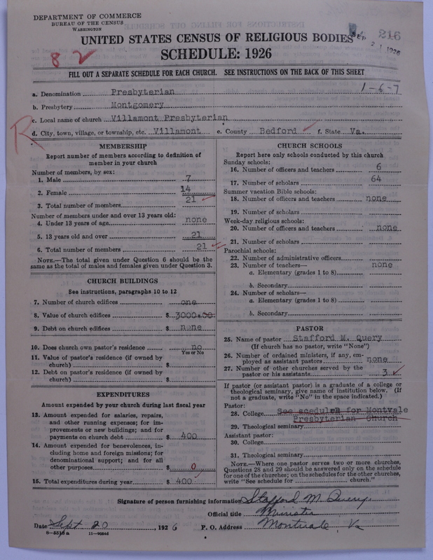 Scan of Presbyterian Church in the United States: 216