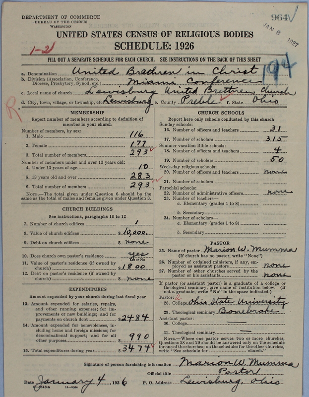 Scan of Church of the United Brethren in Christ: 964